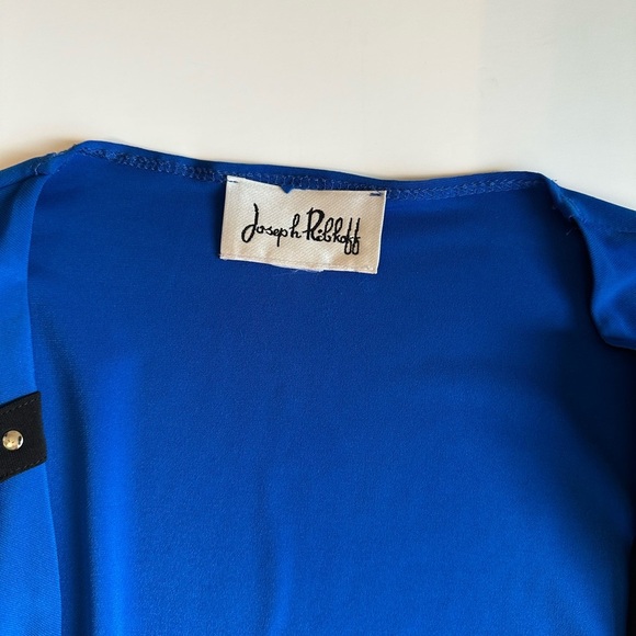 Joseph Ribkoff Women’s Open Front Cardigan Blue Black Size Small (Estimate) - Picture 2 of 10